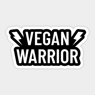 Vegan Warrior Bodybuilding Sticker